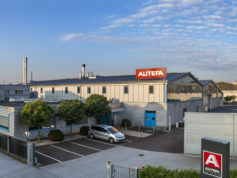 Exterior view of the company location in Austria