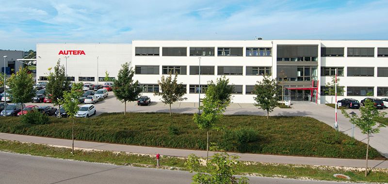 Exterior view of the company location in Germany